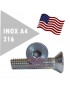 VIS AMERICAINE TH INOX A2