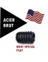VIS-BOUT-PLAT-STHC-ACIER-UNC-UNF