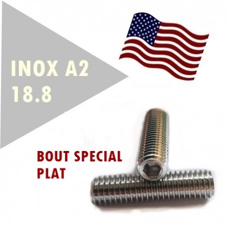 VIS-BOUT-PLAT-STHC-INOXA2-UNC-UNF VIS-BOUT-PLAT-STHC-INOXA2-UNC-UNF