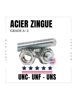 TIGE FILETEE ACIER ZINGUE