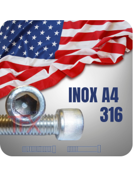 VIS-CHC-UNC-UNF-INOX-A4-316