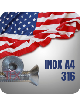 VIS AMERICAINE TH INOX A2