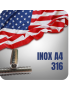 VIS AMERICAINE TH INOX A2