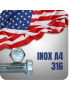 VIS AMERICAINE TH INOX A2