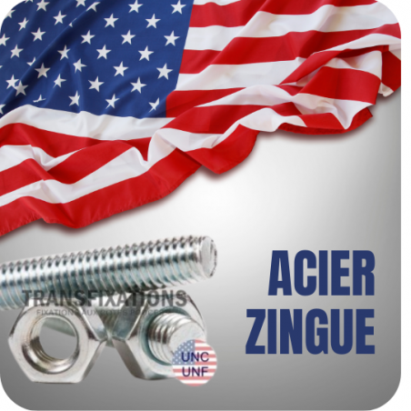 TIGE FILETEE ACIER ZINGUE