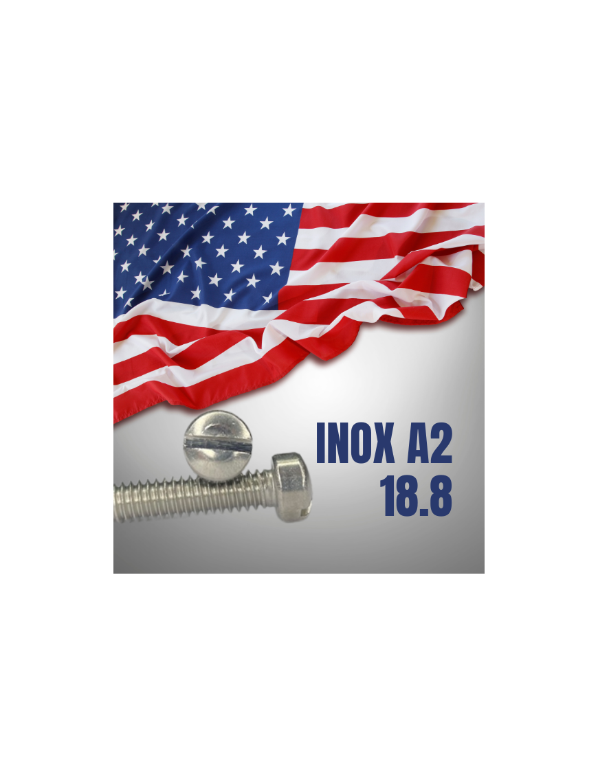 VIS AMERICAINE TH INOX A2