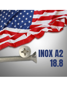VIS AMERICAINE TH INOX A2