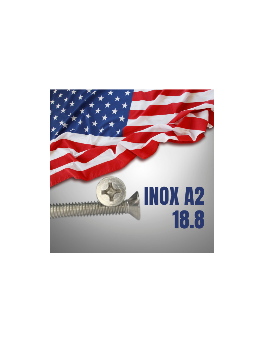 VIS-UNC-UNF-TF-CRUCIFORME-PHILIPS-INOXA2-18.8