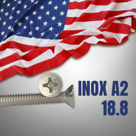 VIS AMERICAINE TH INOX A2