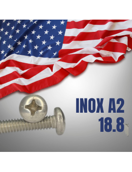VIS AMERICAINE TH INOX A2