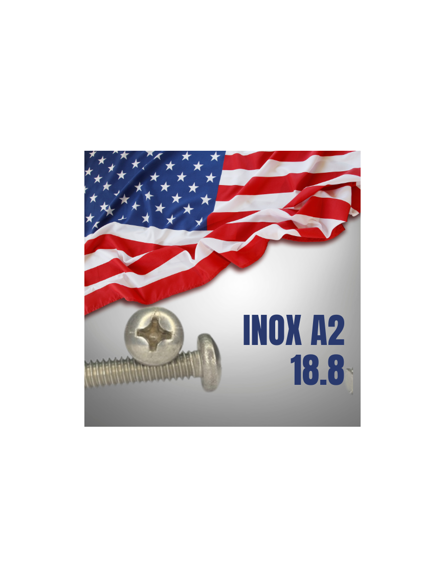VIS AMERICAINE TH INOX A2