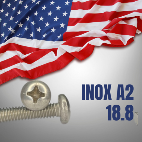 VIS AMERICAINE TH INOX A2