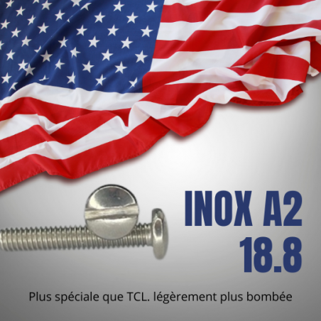 VIS-UNC-UNF-TCBL-FENDUE-INOXA2-18.8 VIS-UNC-UNF-TCBL-FENDUE-INOXA2-18.8