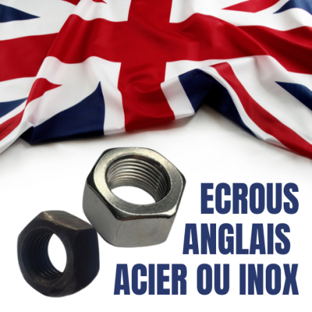 ECROU-HU-PAS-ANGLAIS-BSW-BSF-ACIER-INOXA2-18.8 ECROU-HU-PAS-ANGLAIS-BSW-BSF-ACIER-INOXA2-18.8