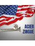 VIS AMERICAINE TF CRUCIFORME/PHILLIPS, ACIER ZINGUE BLANC