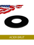 RONDELLE-AMERICAINE-PLATE-MOYENNE-ACIER-BRUT