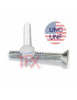 VIS AMERICAINE TETE FRAISEE FENDUE INOX A2