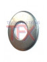 RONDELLE PLATE COTES POUCES INOX A2