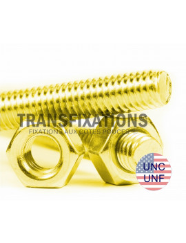 TIGE-FILETEE-LAITON-UNC-UNF